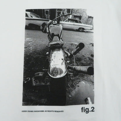 NEIGHBORHOOD | ネイバーフッド OSAMU NAGAHAMA . TEE SS-2 半袖Ｔシャツ 261PCNON-ST02 ホワイト サイズ：L【瀬戸大橋店】