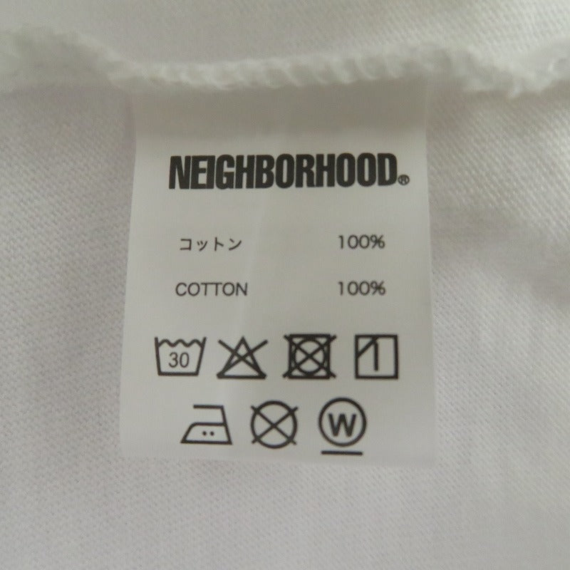 NEIGHBORHOOD | ネイバーフッド OSAMU NAGAHAMA . TEE SS-2 半袖Ｔシャツ 261PCNON-ST02 ホワイト サイズ：L【瀬戸大橋店】