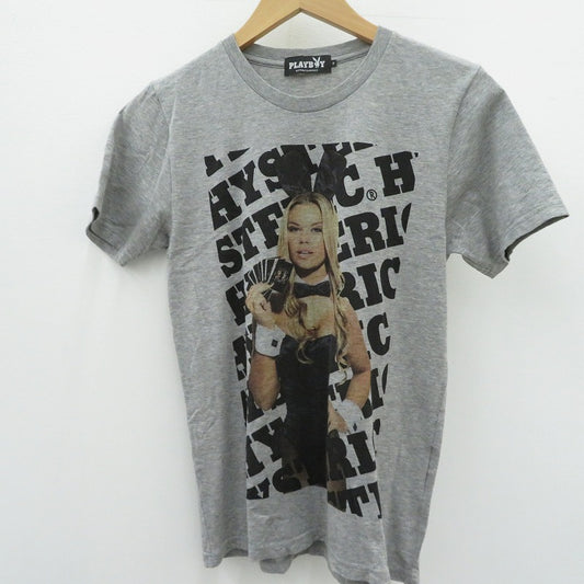HYSTERIC GLAMOUR | ヒステリックグラマー 半袖Ｔシャツ 1263CT01 グレー サイズ：S【瀬戸大橋店】