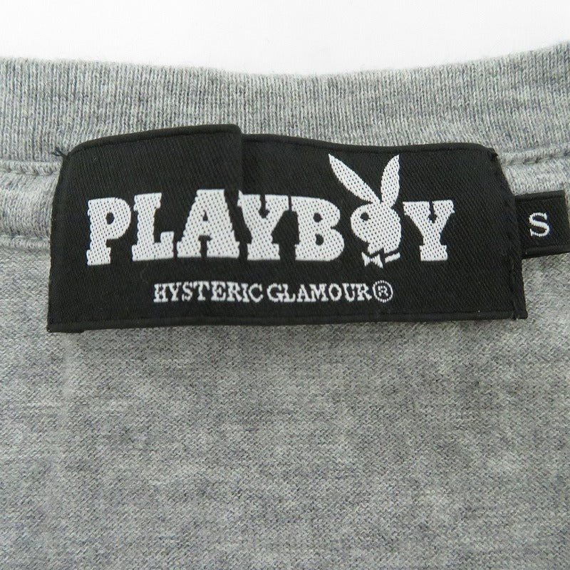 HYSTERIC GLAMOUR | ヒステリックグラマー 半袖Ｔシャツ 1263CT01 グレー サイズ：S【瀬戸大橋店】