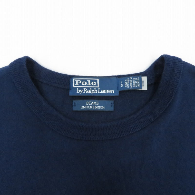 POLO RALPH LAUREN | ポロ・ラルフローレン Heavy weight Tee 半袖Ｔシャツ ネイビー サイズ：L【瀬戸大橋店】