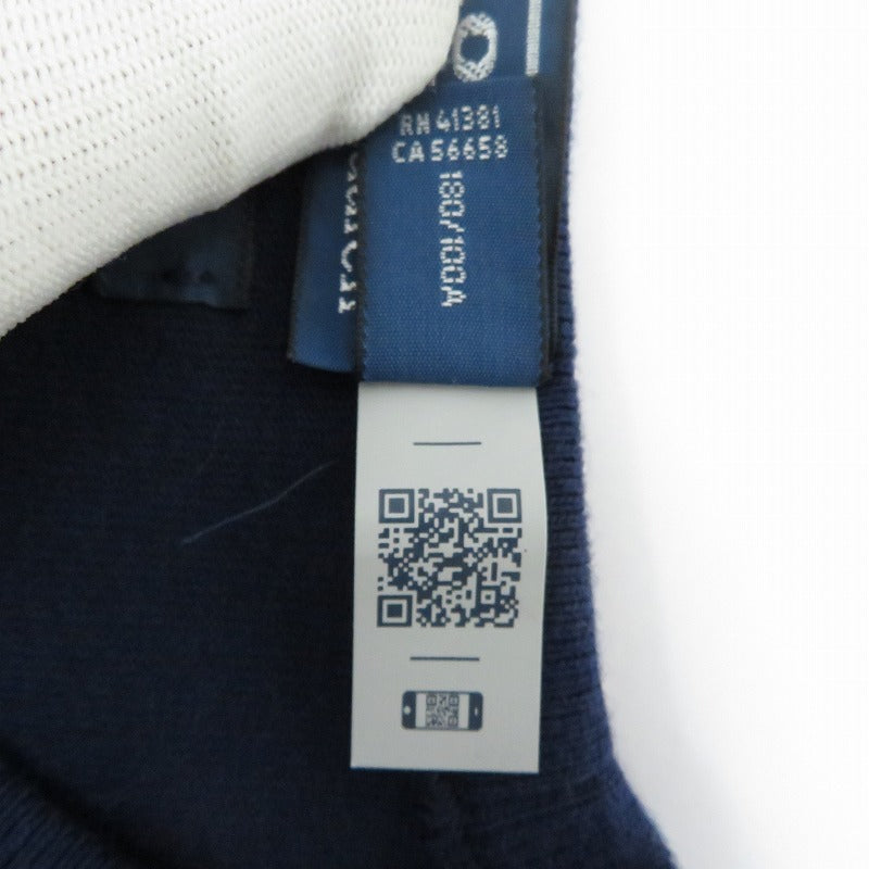 POLO RALPH LAUREN | ポロ・ラルフローレン Heavy weight Tee 半袖Ｔシャツ ネイビー サイズ：L【瀬戸大橋店】