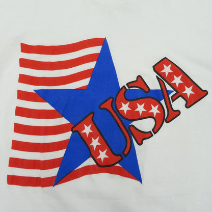 SCREENSTARS USAプリント 半袖Ｔシャツ ホワイト サイズ：L【加古川物流】