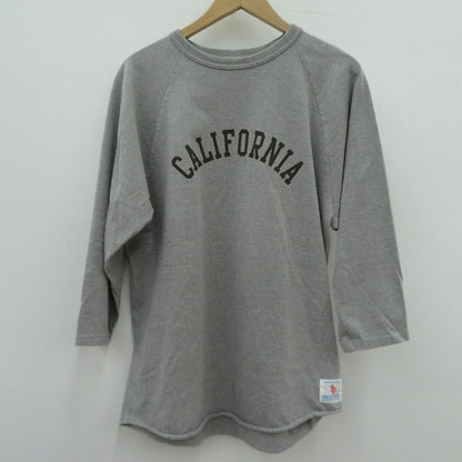 STANDARD CALIFORNIA | スタンダードカリフォルニア Heavyweight Logo Baseball T 半袖Ｔシャツ グレー サイズ：M【瀬戸大橋店】