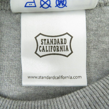 STANDARD CALIFORNIA | スタンダードカリフォルニア Heavyweight Logo Baseball T 半袖Ｔシャツ グレー サイズ：M【瀬戸大橋店】