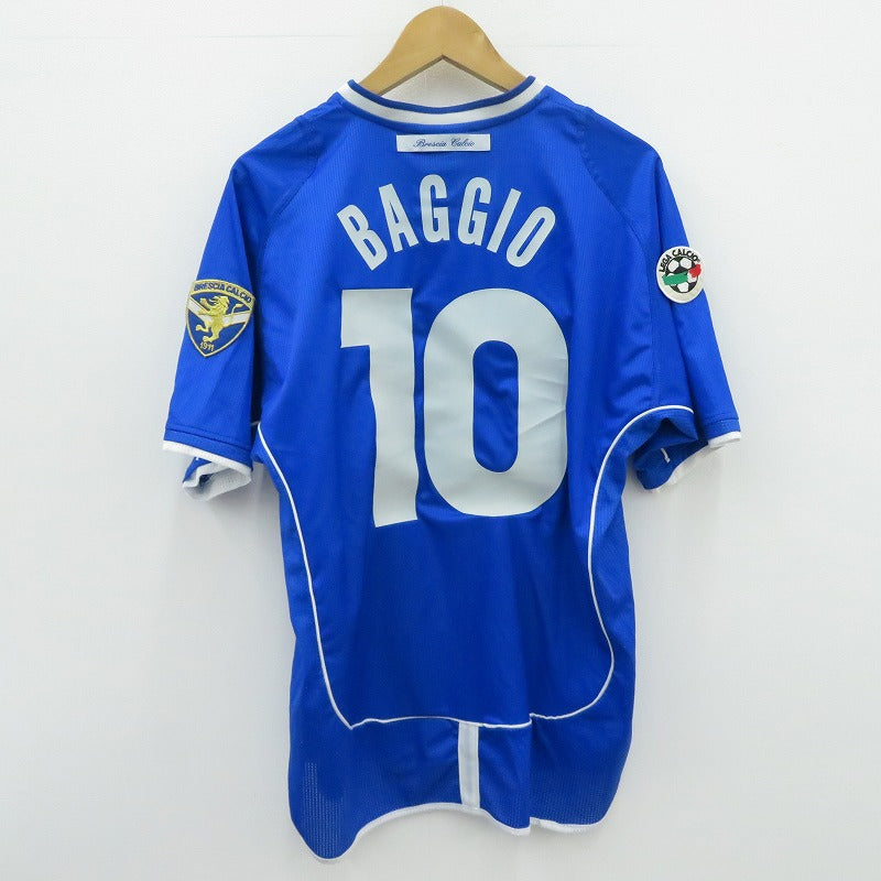 UMBRO | アンブロ Brescia Calcio 半袖シャツ ゲームシャツ ブルー サイズ：S【瀬戸大橋店】