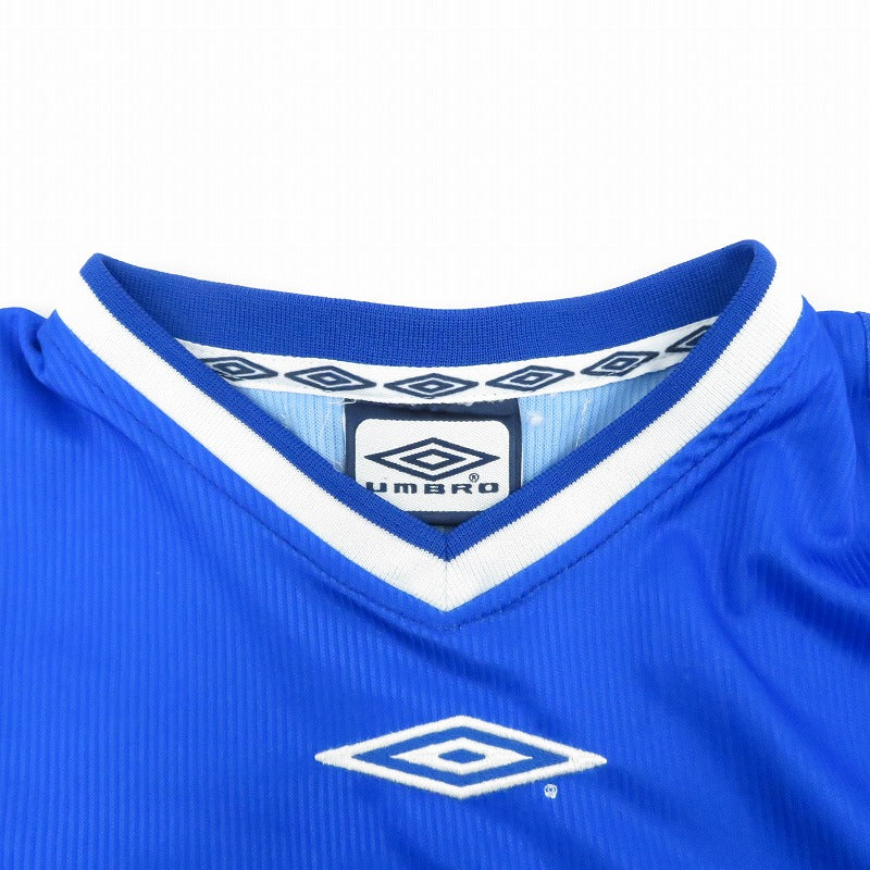 UMBRO | アンブロ Brescia Calcio 半袖シャツ ゲームシャツ ブルー サイズ：S【瀬戸大橋店】
