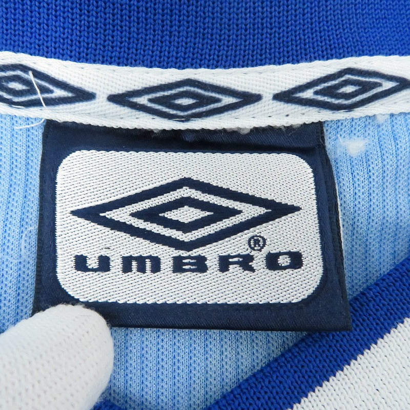 UMBRO | アンブロ Brescia Calcio 半袖シャツ ゲームシャツ ブルー サイズ：S【瀬戸大橋店】