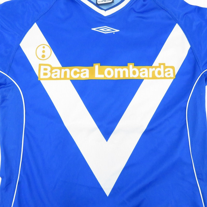 UMBRO | アンブロ Brescia Calcio 半袖シャツ ゲームシャツ ブルー サイズ：S【瀬戸大橋店】