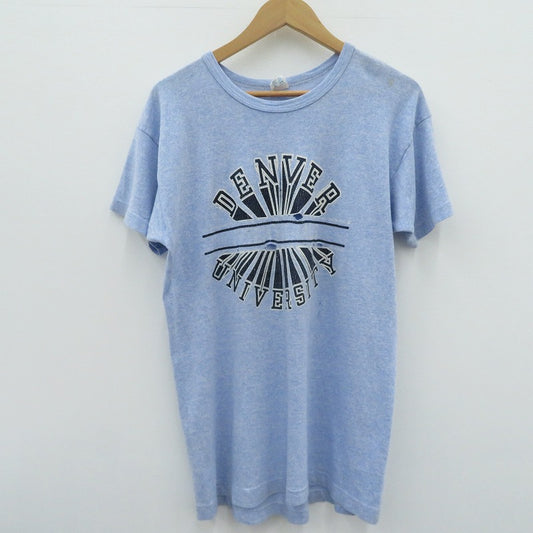 Champion | チャンピオン トリコタグ 霜降り 半袖Ｔシャツ ブルー サイズ：L【瀬戸大橋店】