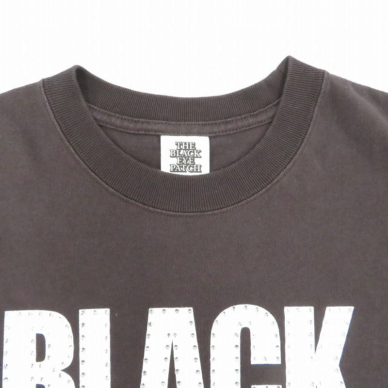 BlackEyePatch | ブラックアイパッチ 半袖Ｔシャツ ブラウン サイズ：S【瀬戸大橋店】