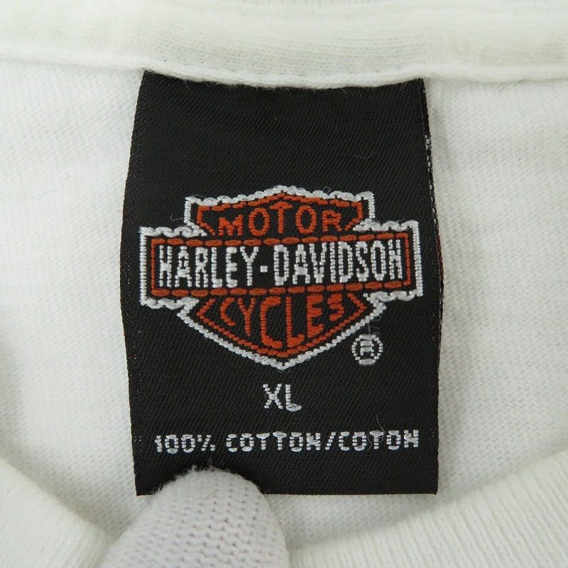 HARLEY-DAVIDSON | ハーレーダビットソン 半袖Ｔシャツ ホワイト サイズ：XL【瀬戸大橋店】