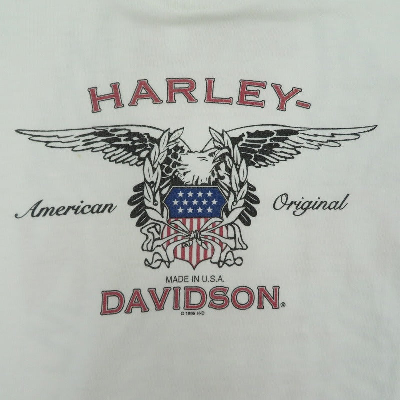 HARLEY-DAVIDSON | ハーレーダビットソン 半袖Ｔシャツ ホワイト サイズ：XL【瀬戸大橋店】