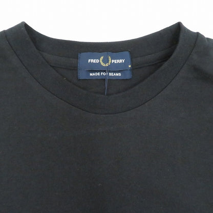 FRED PERRY | フレッドペリー BEAMS別注 ロゴ Tシャツ 半袖Ｔシャツ FZ1988/11-08-1769-060-19-18 ブラック サイズ：M【瀬戸大橋店】