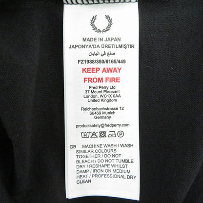 FRED PERRY | フレッドペリー BEAMS別注 ロゴ Tシャツ 半袖Ｔシャツ FZ1988/11-08-1769-060-19-18 ブラック サイズ：M【瀬戸大橋店】