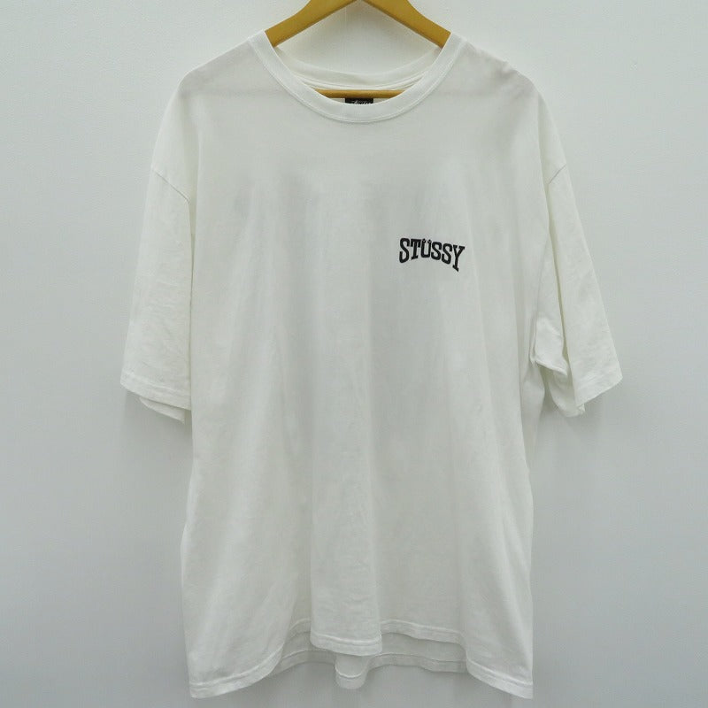 STUSSY | ステューシー Tough Tread Tee 半袖Ｔシャツ ホワイト サイズ：XL【瀬戸大橋店】