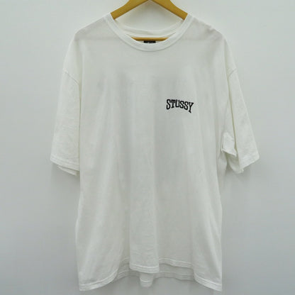 STUSSY | ステューシー Tough Tread Tee 半袖Ｔシャツ ホワイト サイズ：XL【瀬戸大橋店】