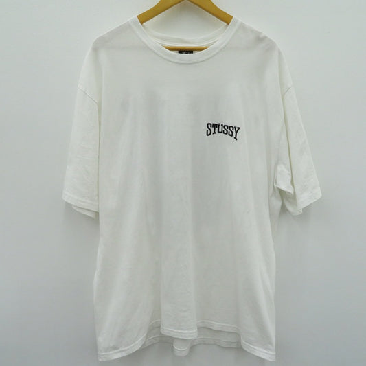 STUSSY | ステューシー Tough Tread Tee 半袖Ｔシャツ ホワイト サイズ：XL【瀬戸大橋店】