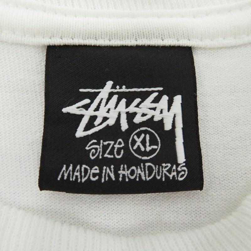 STUSSY | ステューシー Tough Tread Tee 半袖Ｔシャツ ホワイト サイズ：XL【瀬戸大橋店】