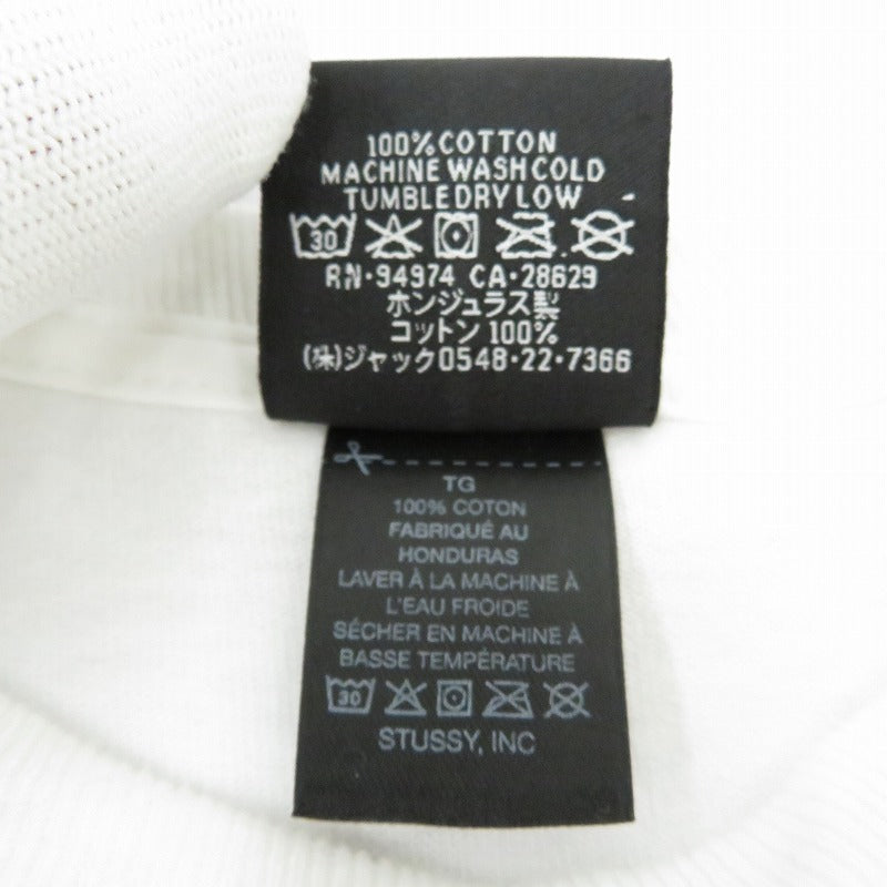 STUSSY | ステューシー Tough Tread Tee 半袖Ｔシャツ ホワイト サイズ：XL【瀬戸大橋店】