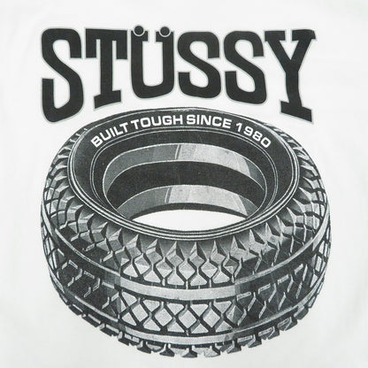 STUSSY | ステューシー Tough Tread Tee 半袖Ｔシャツ ホワイト サイズ：XL【瀬戸大橋店】