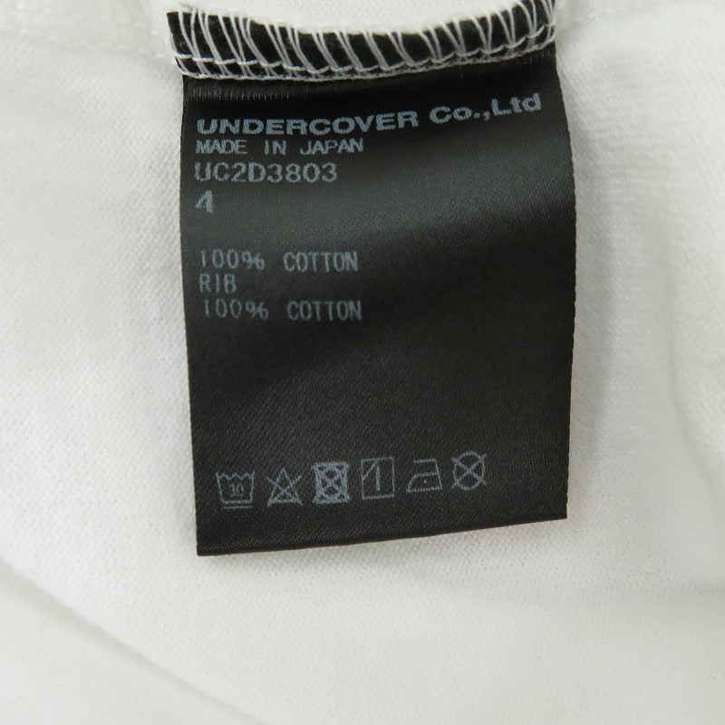 UNDERCOVER | アンダーカバー 半袖Ｔシャツ ホワイト サイズ：4【瀬戸大橋店】