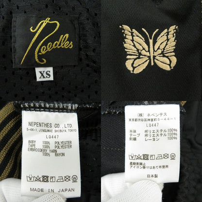 Needles | ニードルス factory別注ナロートラックパンツ パンツ LQ447 ブラック サイズ：XS【瀬戸大橋店】
