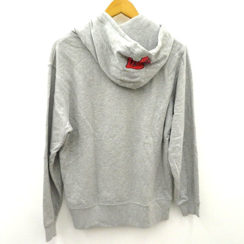 MUTA MARINE | ムータマリン College Logo Hooded Sweatshirt パーカー MMAC-MA2205 ×ACANTHUS グレー サイズ：5【瀬戸大橋店】