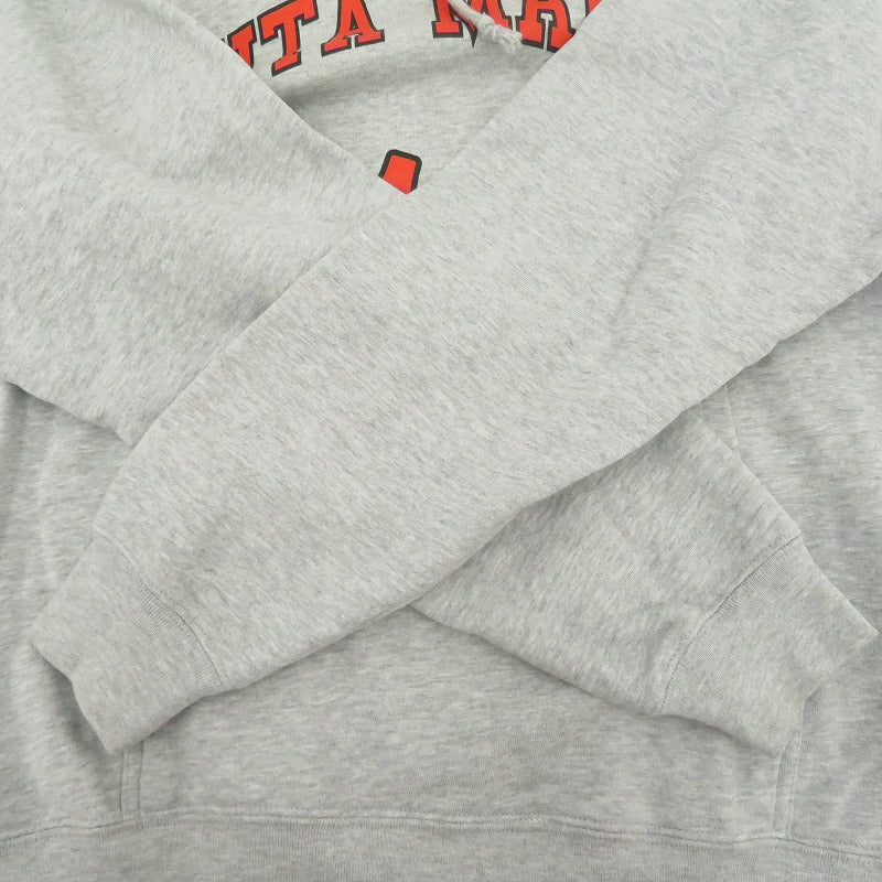 MUTA MARINE | ムータマリン College Logo Hooded Sweatshirt パーカー MMAC-MA2205 ×ACANTHUS グレー サイズ：5【瀬戸大橋店】